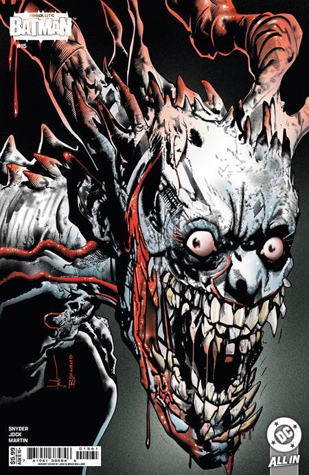 ABSOLUTE BATMAN #15 CVR F BRIAN BOLLAND JOCK CARD STOCK VAR