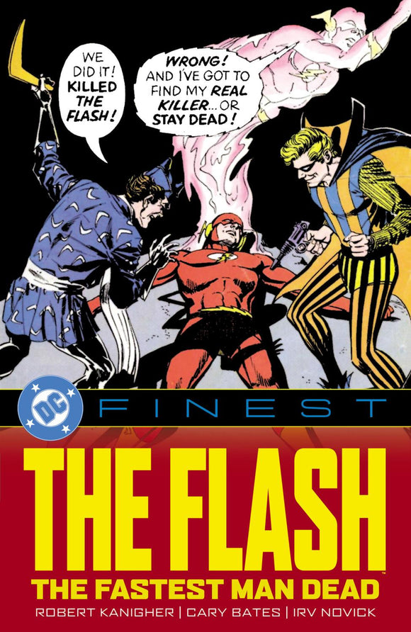 DC FINEST THE FLASH THE FASTEST MAN DEAD TP