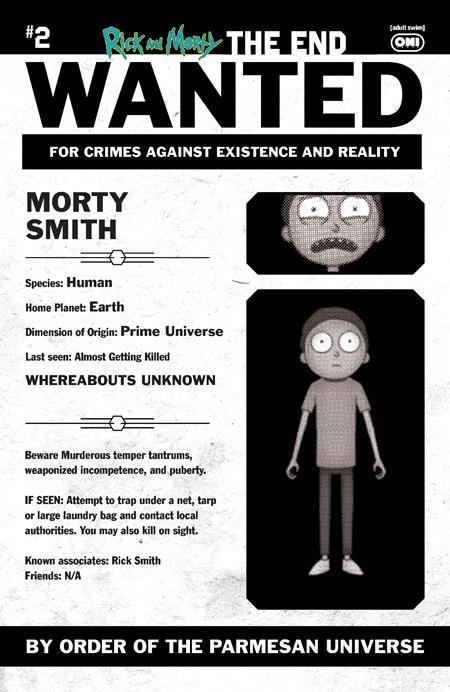 RICK AND MORTY THE END #2 CVR C INC 1:10 PHIL MURPHY MOST WANTED VAR (OF 6)