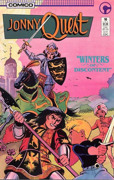 Jonny Quest 1986 #10 Direct ed. - back issue - $4.00