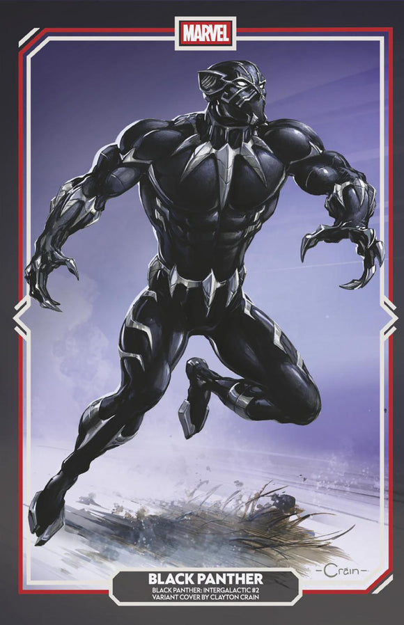 BLACK PANTHER INTERGALACTIC #2 CLAYTON CRAIN VAR CVR B