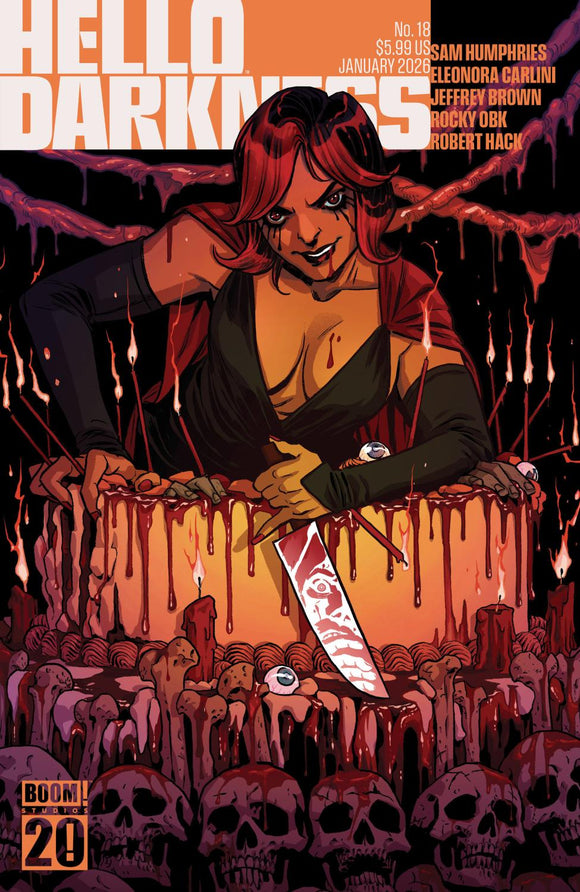 HELLO DARKNESS #18 D BOOM 20TH ANNIVERSARY VAR DRESSED CLOONAN