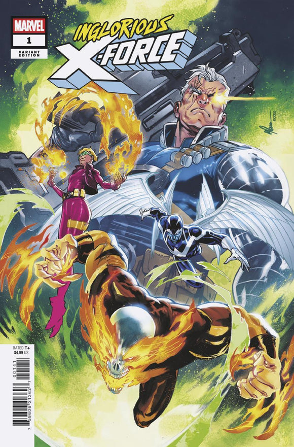 INGLORIOUS X-FORCE #1 FRANCESCO MANNA VAR CVR D