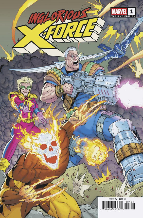 INGLORIOUS X-FORCE #1 JACEN BURROWS VAR CVR C