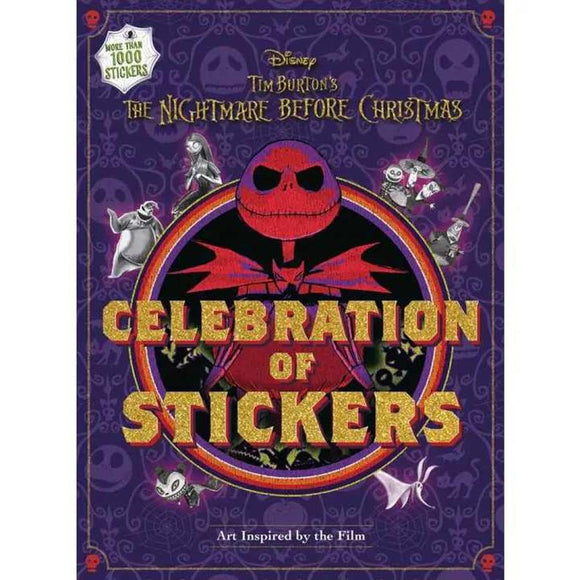 Disney Tim Burton's The Nightmare Before Christmas Celebration of Stickers