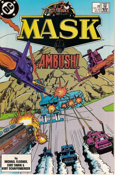 MASK 1987 #3 Direct ed. - back issue - $5.00