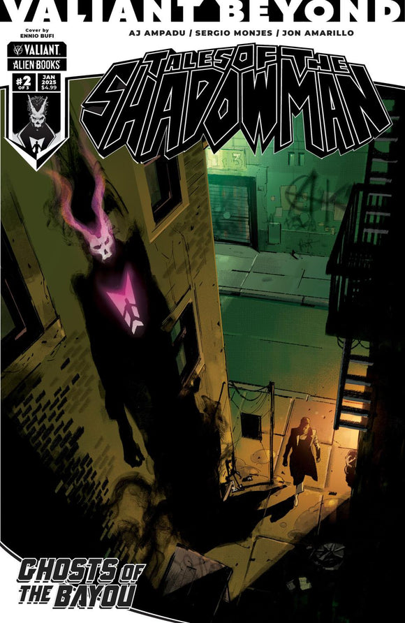 VALIANT BEYOND TALES OF THE SHADOWMAN #5--GHOSTS OF THE BAYOU #2 VAR B BUFI CVR B