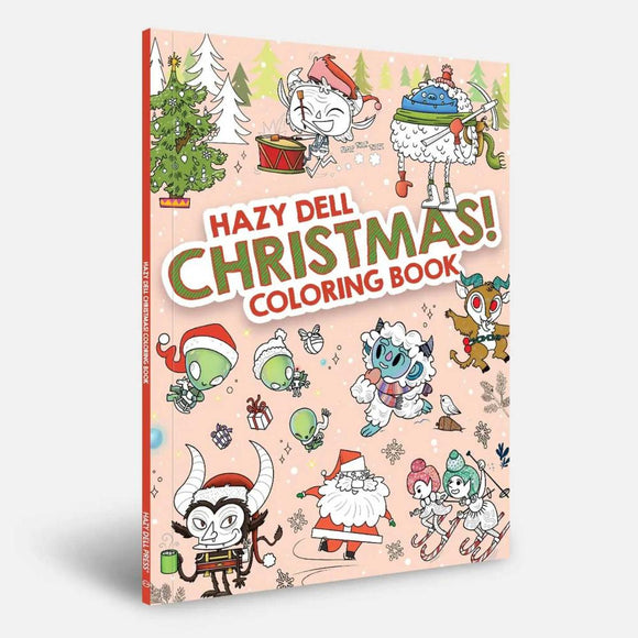 Hazy Dell Christmas! Coloring Book
