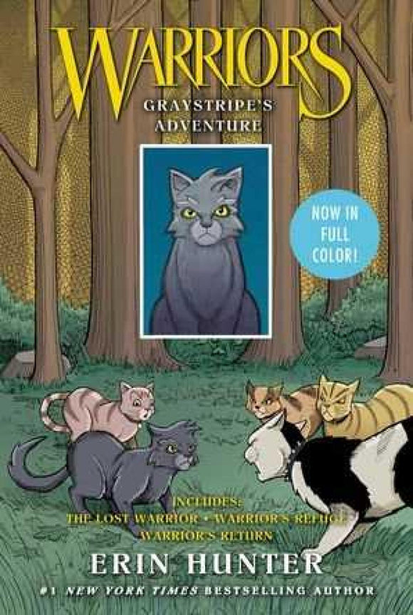 Warriors: Graystripe's Adventure GN 3 Warriors Books in 1