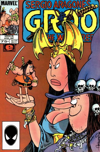 Sergio Aragonés Groo the Wanderer 1985 #26 Direct ed. - back issue - $3.00