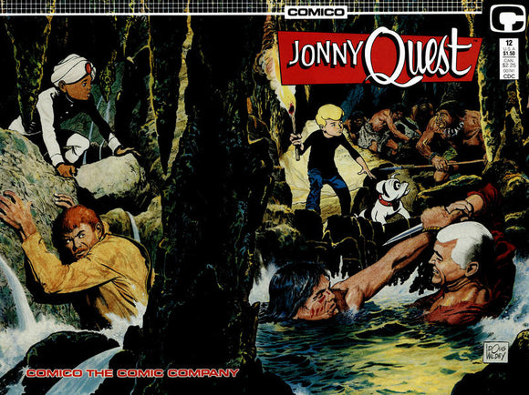 Jonny Quest 1986 #12 Direct ed. - back issue - $4.00