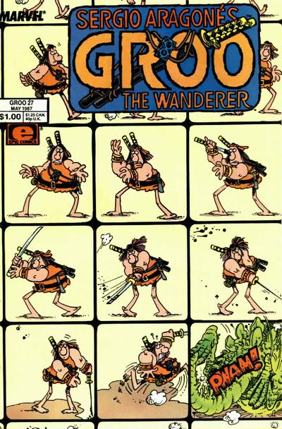 Sergio Aragonés Groo the Wanderer 1985 #27 Direct ed. - back issue - $3.00