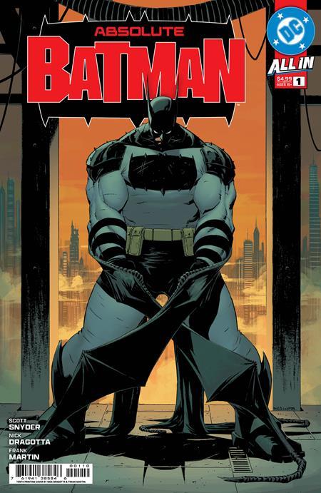 ABSOLUTE BATMAN #1 TENTH PRINTING CVR A NICK DRAGOTTA