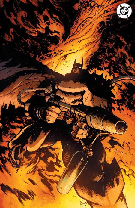 ABSOLUTE BATMAN 2025 ANNUAL #1 ONE SHOT SECOND PRINTING CVR D DANIEL WARREN JOHNSON FLAMETHROWER FOIL VAR