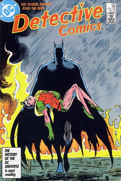 Detective Comics 1937 #574 Direct ed. - back issue - $4.00