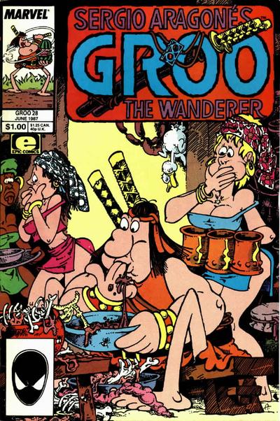 Sergio Aragonés Groo the Wanderer 1985 #28 Direct ed. - back issue - $3.00