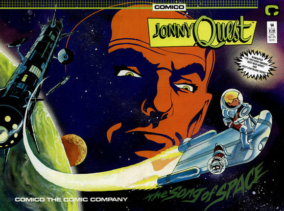 Jonny Quest 1986 #14 Direct ed. - back issue - $4.00