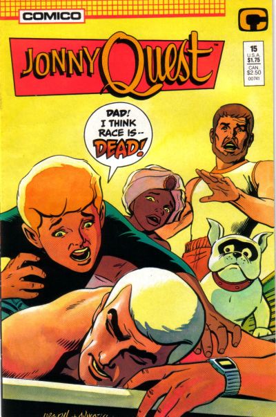 Jonny Quest 1986 #15 Direct ed. - back issue - $4.00