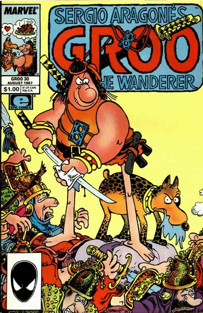 Sergio Aragonés Groo the Wanderer 1985 #30 Direct ed. - back issue - $3.00