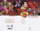 MARVEL DC SPIDER-MAN SUPERMAN #1 GIUSEPPE CAMUNCOLI HOMAGE VAR CVR ZB 1:25 INCV