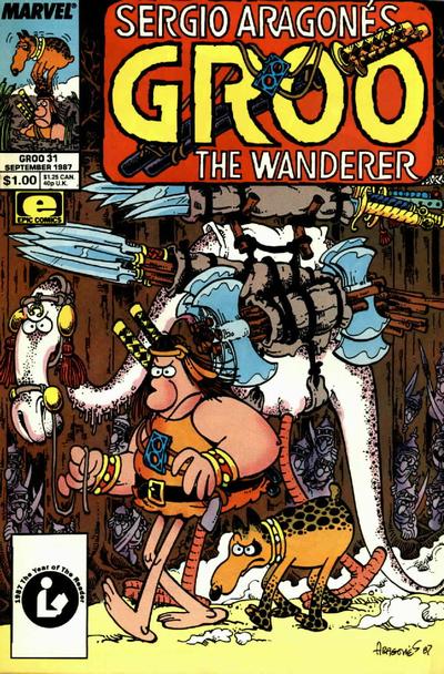 Sergio Aragonés Groo the Wanderer 1985 #31 Direct ed. - back issue - $3.00
