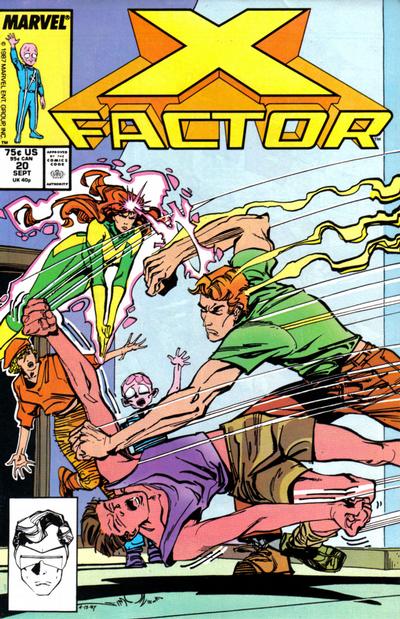 X-Factor 1986 #20 Direct ed. - back issue - $5.00