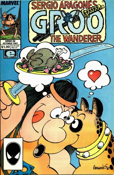 Sergio Aragonés Groo the Wanderer 1985 #32 Direct ed. - back issue - $3.00
