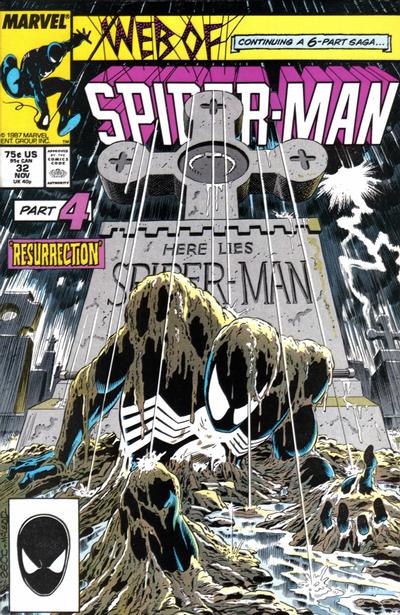 Web of Spider-Man 1985 #32 Direct ed. - 9.4 - $49.00