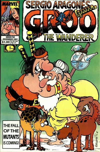 Sergio Aragonés Groo the Wanderer 1985 #34 - back issue - $3.00