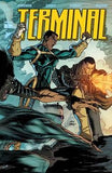 TERMINAL #1 CVR A ANDY KUBERT & DAVE MCCAIG CONNECTING WRAPAROUND