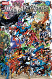 JLA AVENGERS #3 FACSIMILE EDITION FOIL WRAPAROUND VAR CVR B
