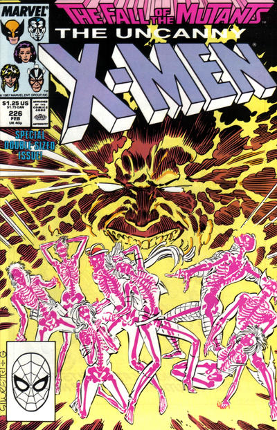 The Uncanny X-Men 1981 #226 Direct ed. - back issue - $4.00