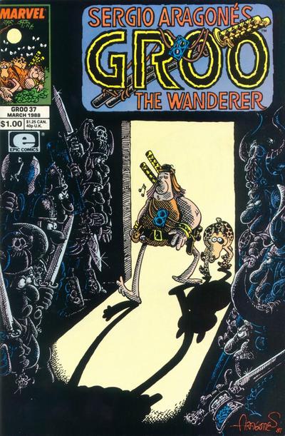 Sergio Aragonés Groo the Wanderer 1985 #37 Direct ed. - back issue - $3.00