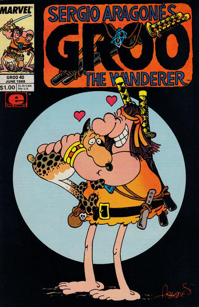 Sergio Aragonés Groo the Wanderer 1985 #40 Direct ed. - back issue - $3.00