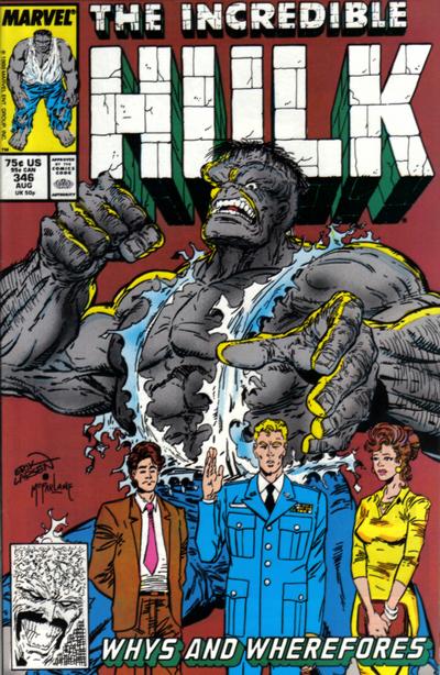 The Incredible Hulk 1968 #346 Direct ed. - back issue - $14.00