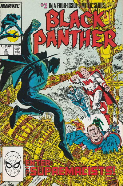 Black Panther 1988 #2 Direct ed. - back issue - $5.00