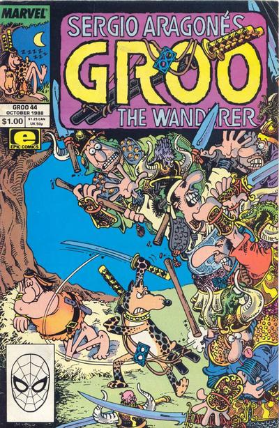 Sergio Aragonés Groo the Wanderer 1985 #44 Direct ed. - back issue - $3.00