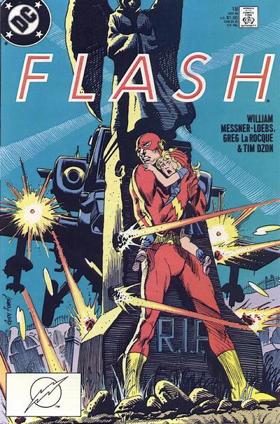 Flash 1987 #18 Direct ed. - back issue - $4.00