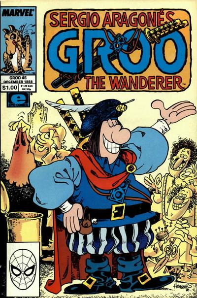 Sergio Aragonés Groo the Wanderer 1985 #46 Direct ed. - back issue - $3.00