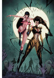 VAMPIRELLA X WITCHBLADE #1 COVER ZI AND ZJ DYNAMITE COM CHRIS MBER BUNDLE OF 2 VAR CVR A