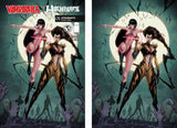 VAMPIRELLA X WITCHBLADE #1 COVER ZI AND ZJ DYNAMITE COM CHRIS MBER BUNDLE OF 2 VAR CVR A