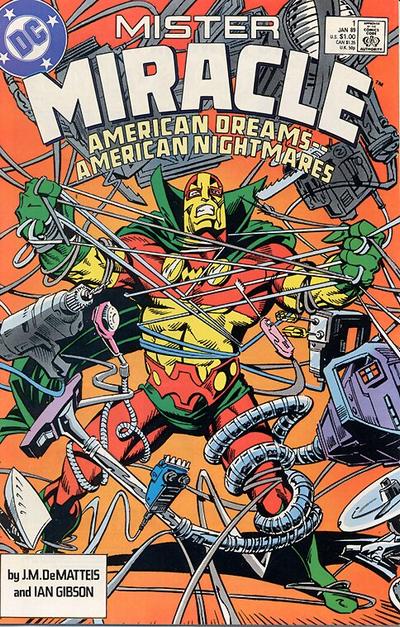 Mister Miracle 1989 #1 Direct ed. - back issue - $4.00