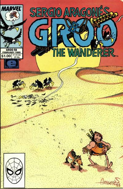 Sergio Aragonés Groo the Wanderer 1985 #48 Direct ed. - back issue - $3.00