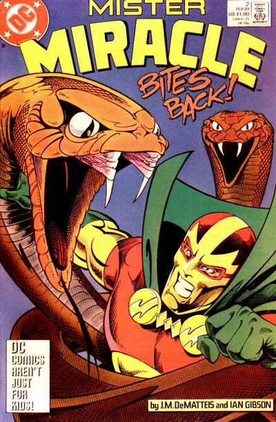 Mister Miracle 1989 #2 Direct ed. - back issue - $4.00