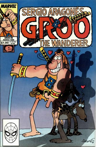 Sergio Aragonés Groo the Wanderer 1985 #49 Direct ed. - back issue - $3.00