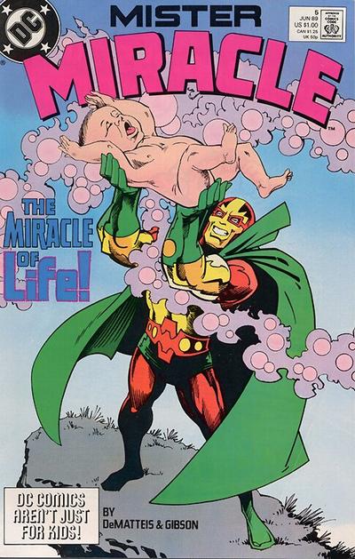 Mister Miracle 1989 #5 Direct ed. - back issue - $4.00