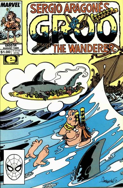 Sergio Aragonés Groo the Wanderer 1985 #54 Direct ed. - back issue - $3.00
