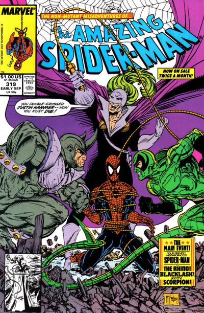 The Amazing Spider-Man 1963 #319 Direct ed. - back issue - $8.00