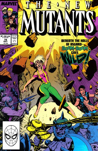 The New Mutants 1983 #79 Direct ed. - back issue - $4.00