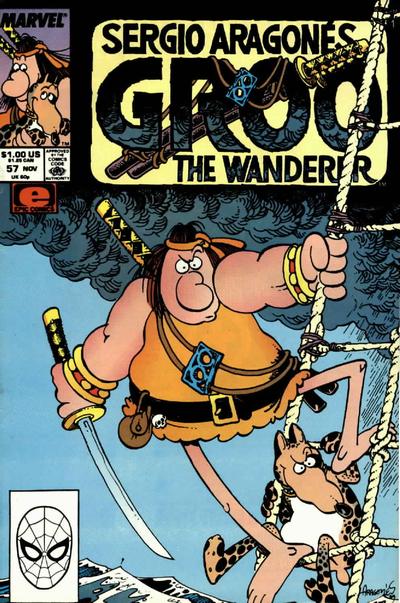 Sergio Aragonés Groo the Wanderer 1985 #57 Direct ed. - back issue - $3.00